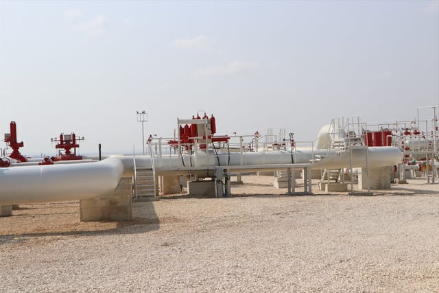 Türkiye'den Suriye'ye ilk doğal gaz akışı başladı - Resim: 1