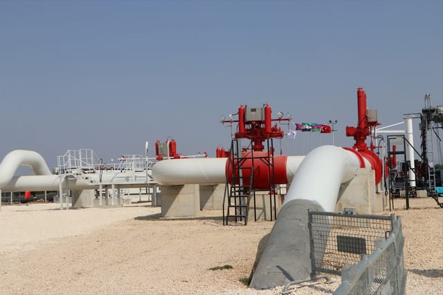 Türkiye'den Suriye'ye ilk doğal gaz akışı başladı - Resim: 0